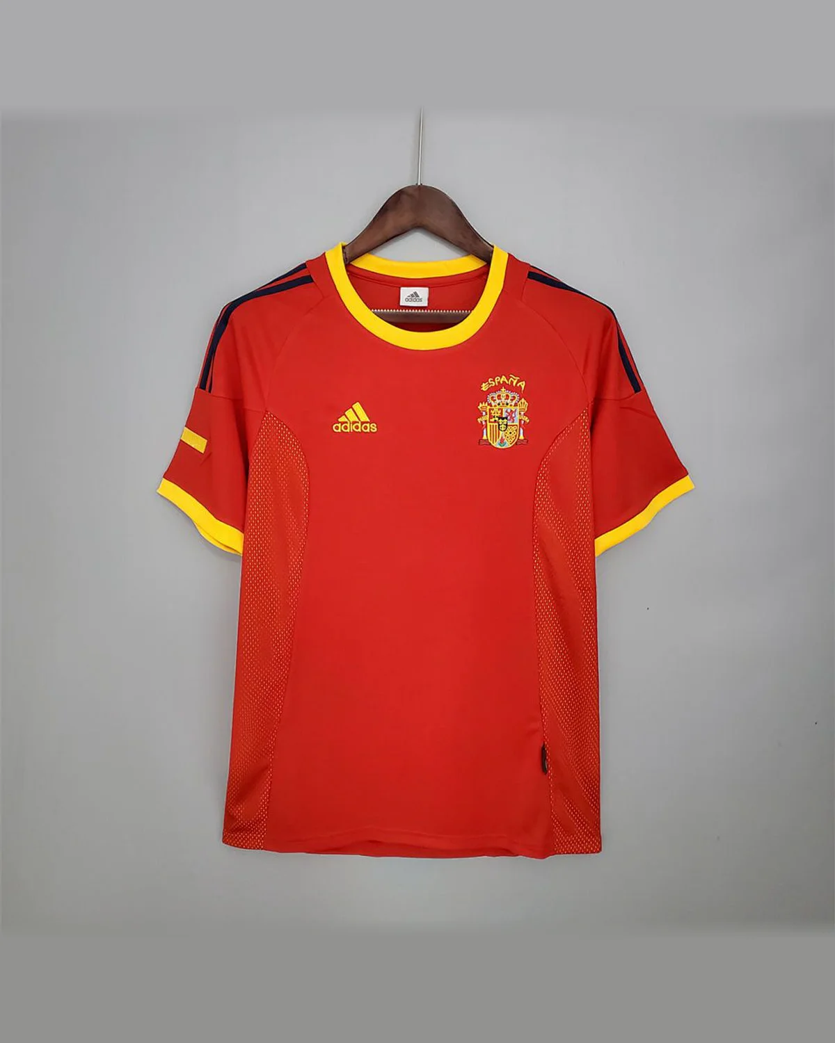 Spain Retro 2002 Spain Home football jersey