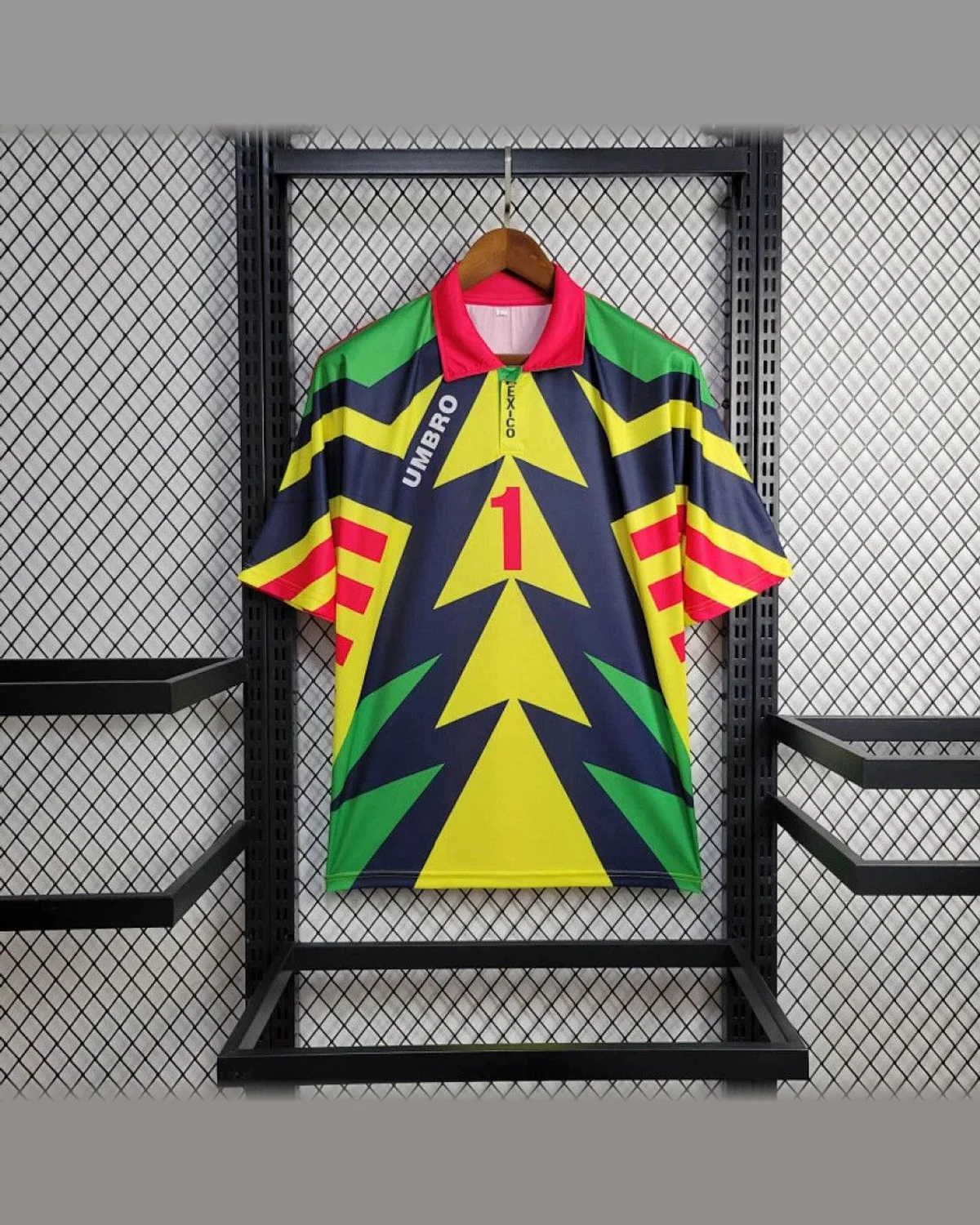 Mexico Retro Mexico Goalkeeper football jersey