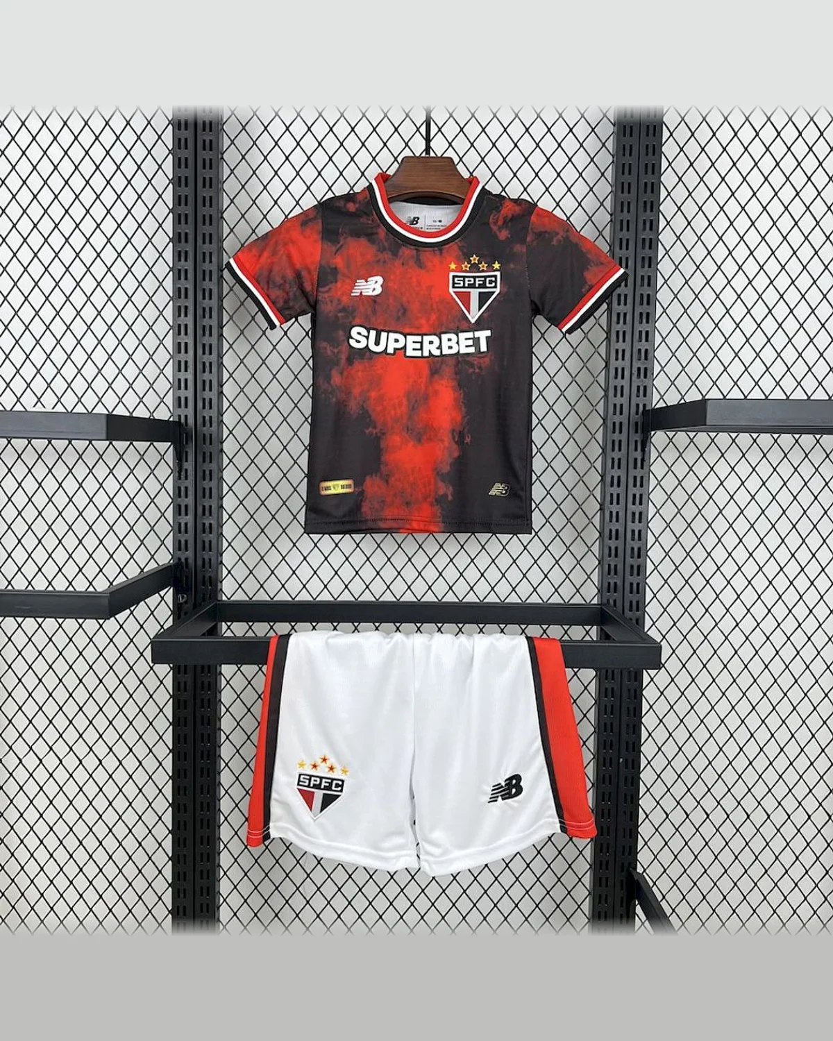 São Paulo 2024/25 Sao Paulo Third Away Kids Kit football jersey