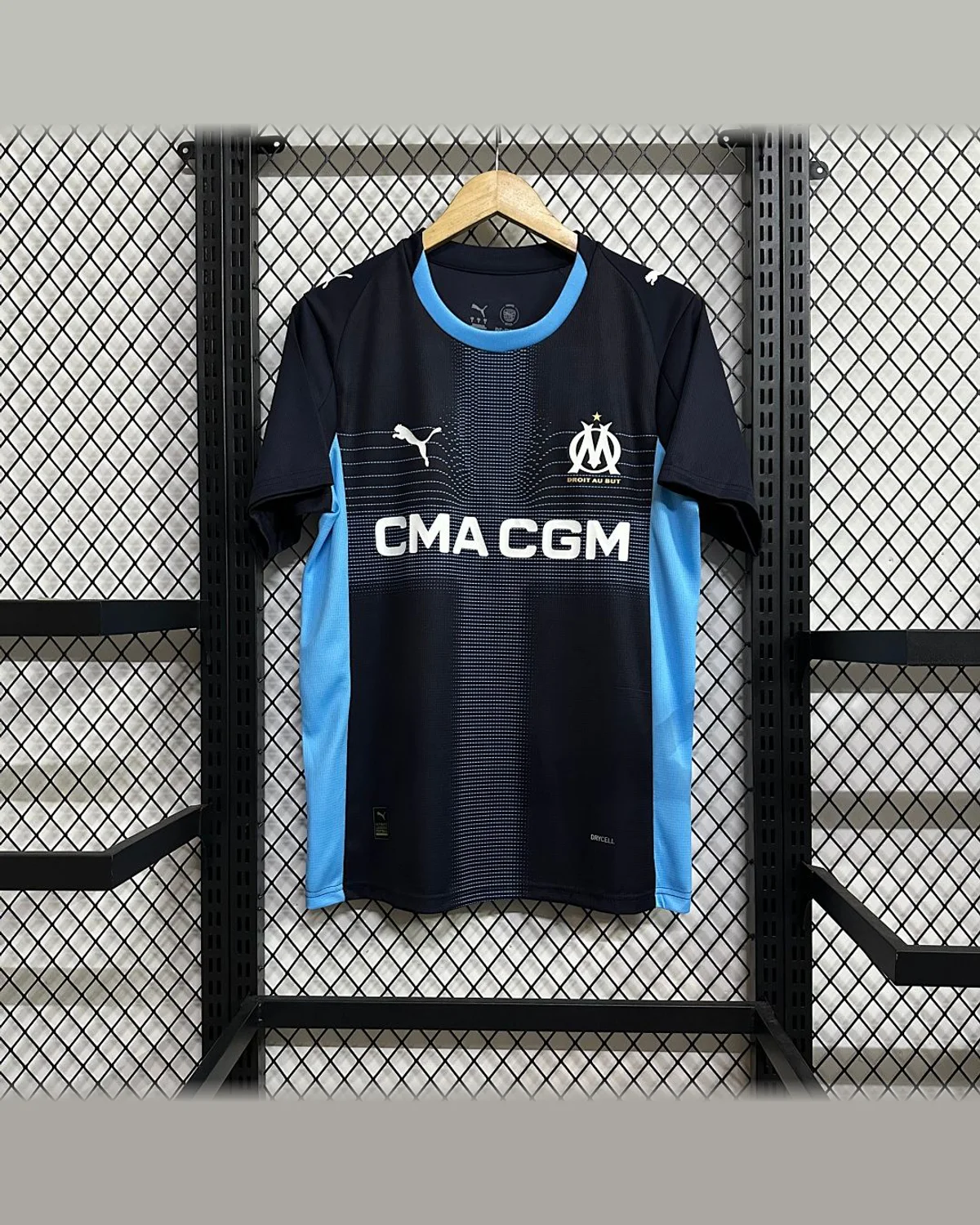 Olympique Marseille Fans Marseille away football jersey