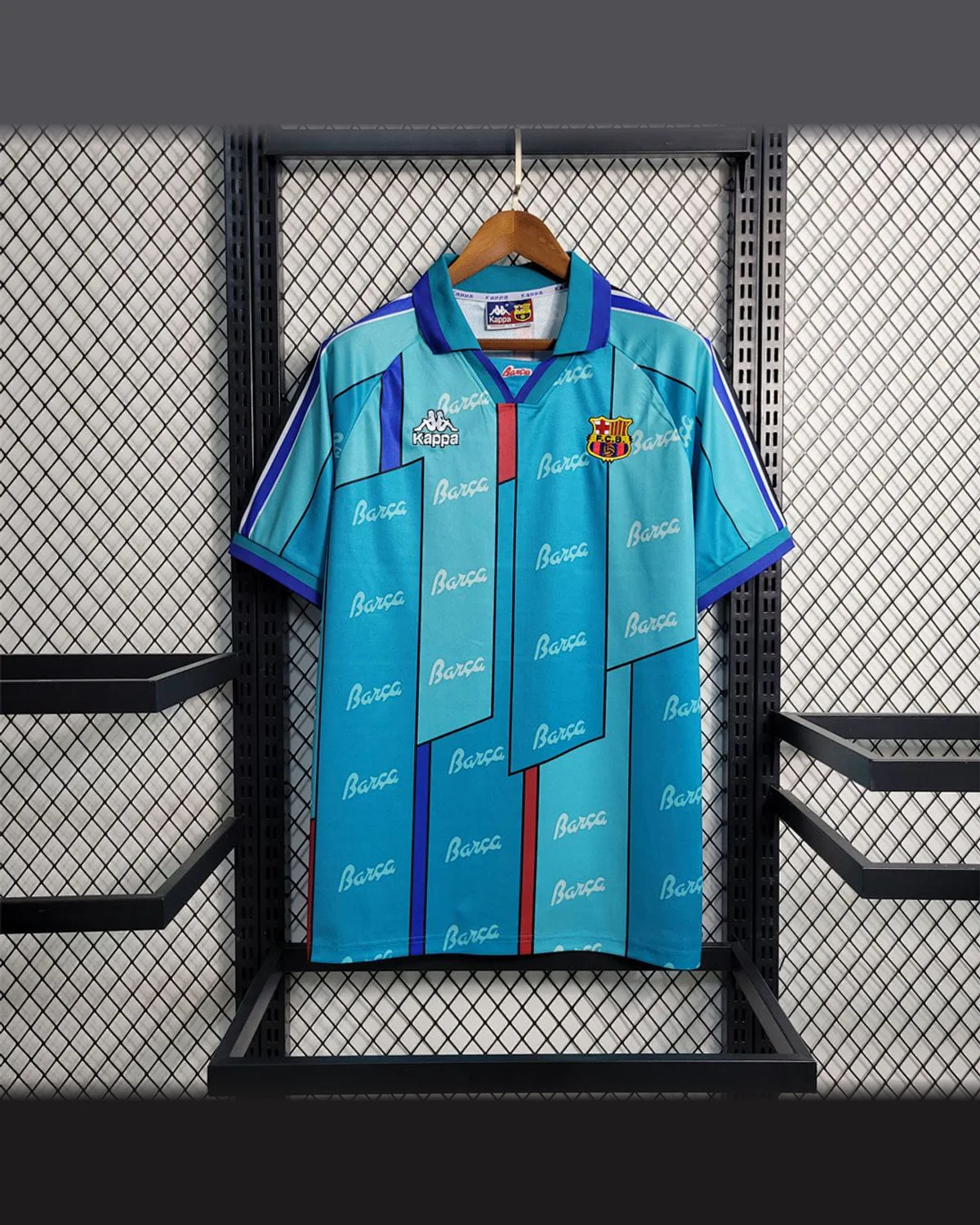 FC Barcelona Retro 96/97 Barcelona Away football jersey