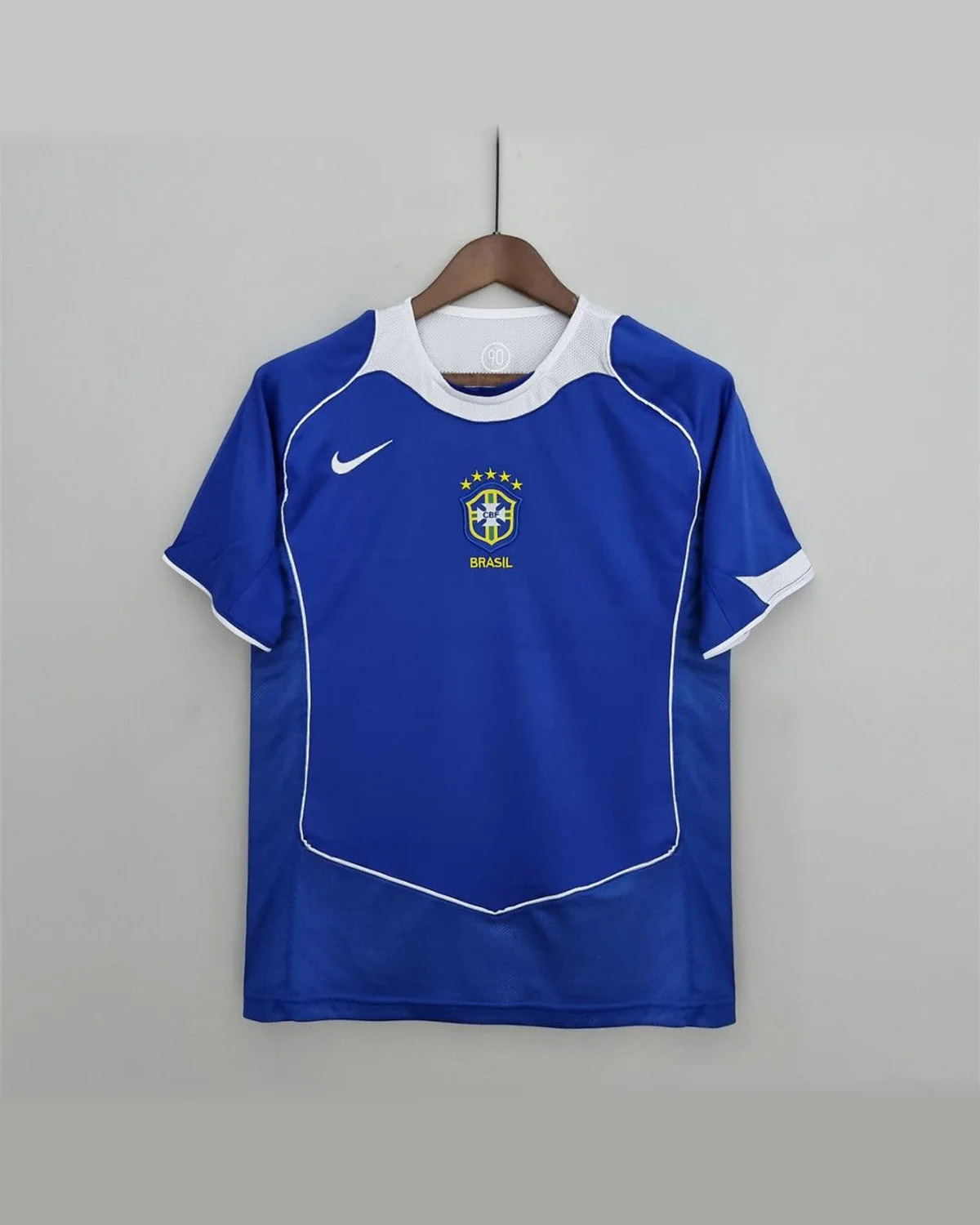 Brazil Retro 2004/06 Brazil Away football jersey