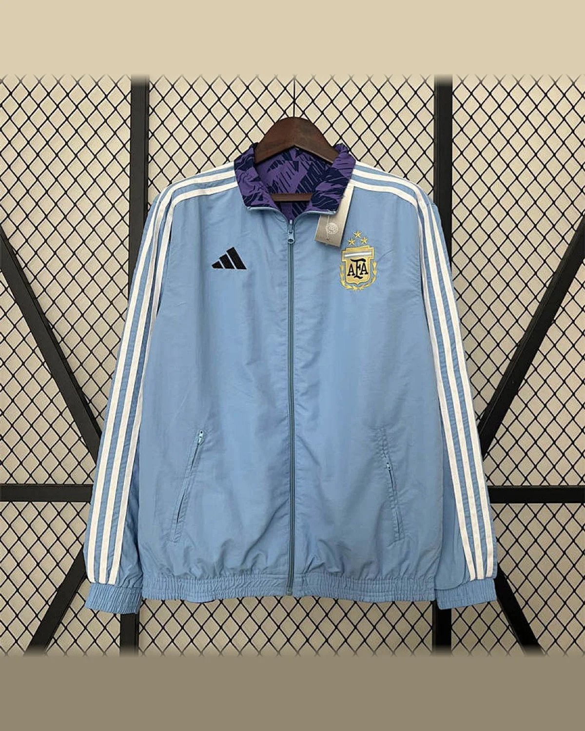 Argentina 2024 Argentina Trench Coat Reversible football jersey