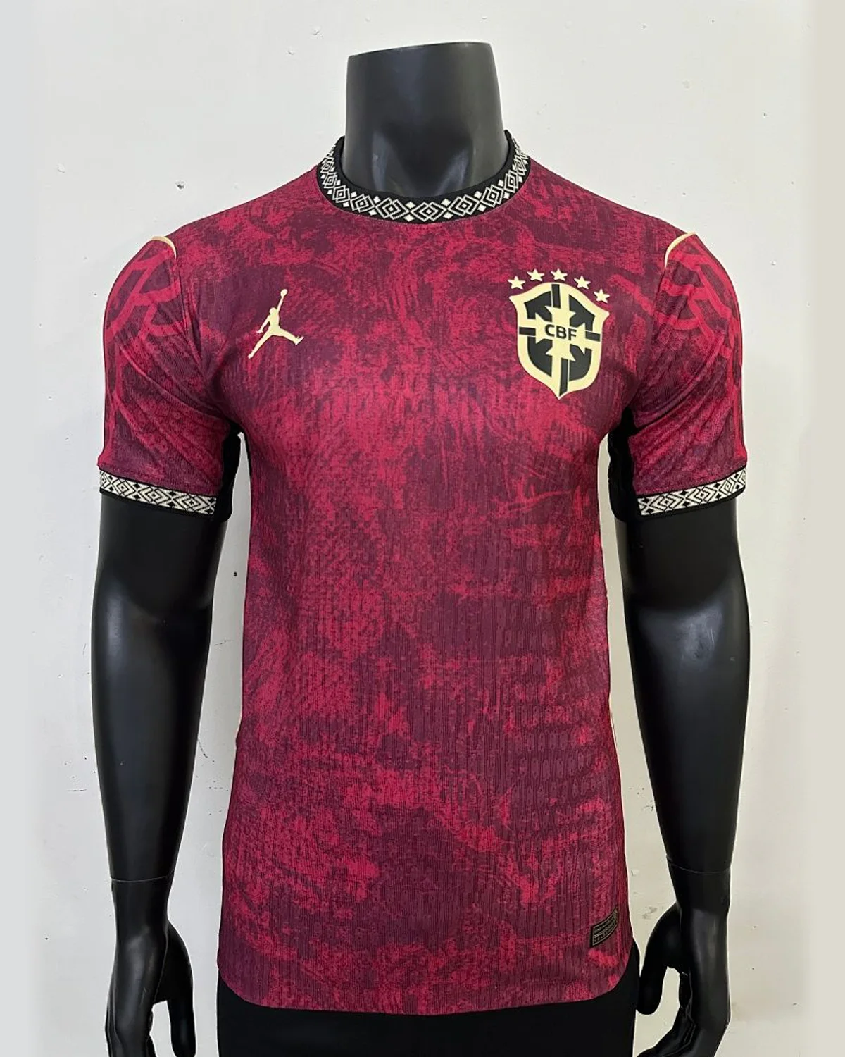 Brazil 2026/27 Brazil Maroon football jersey