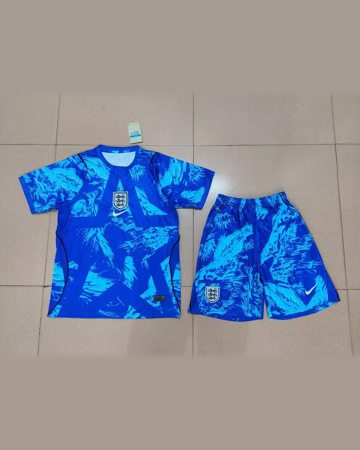 England 2026/27 England Blue Goalkeeper football jersey