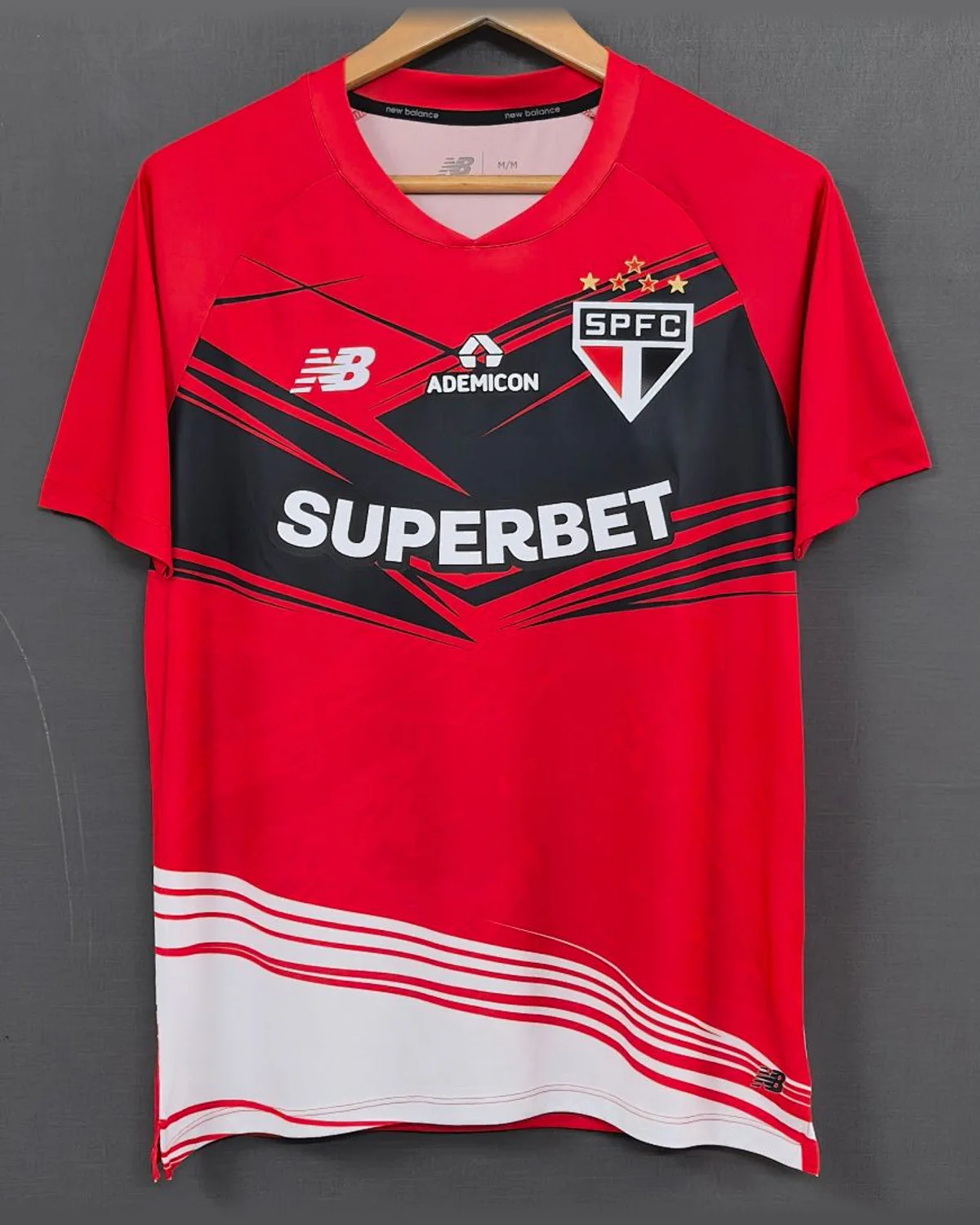 São Paulo 2025/26 São Paulo Red Training Uniform football jersey