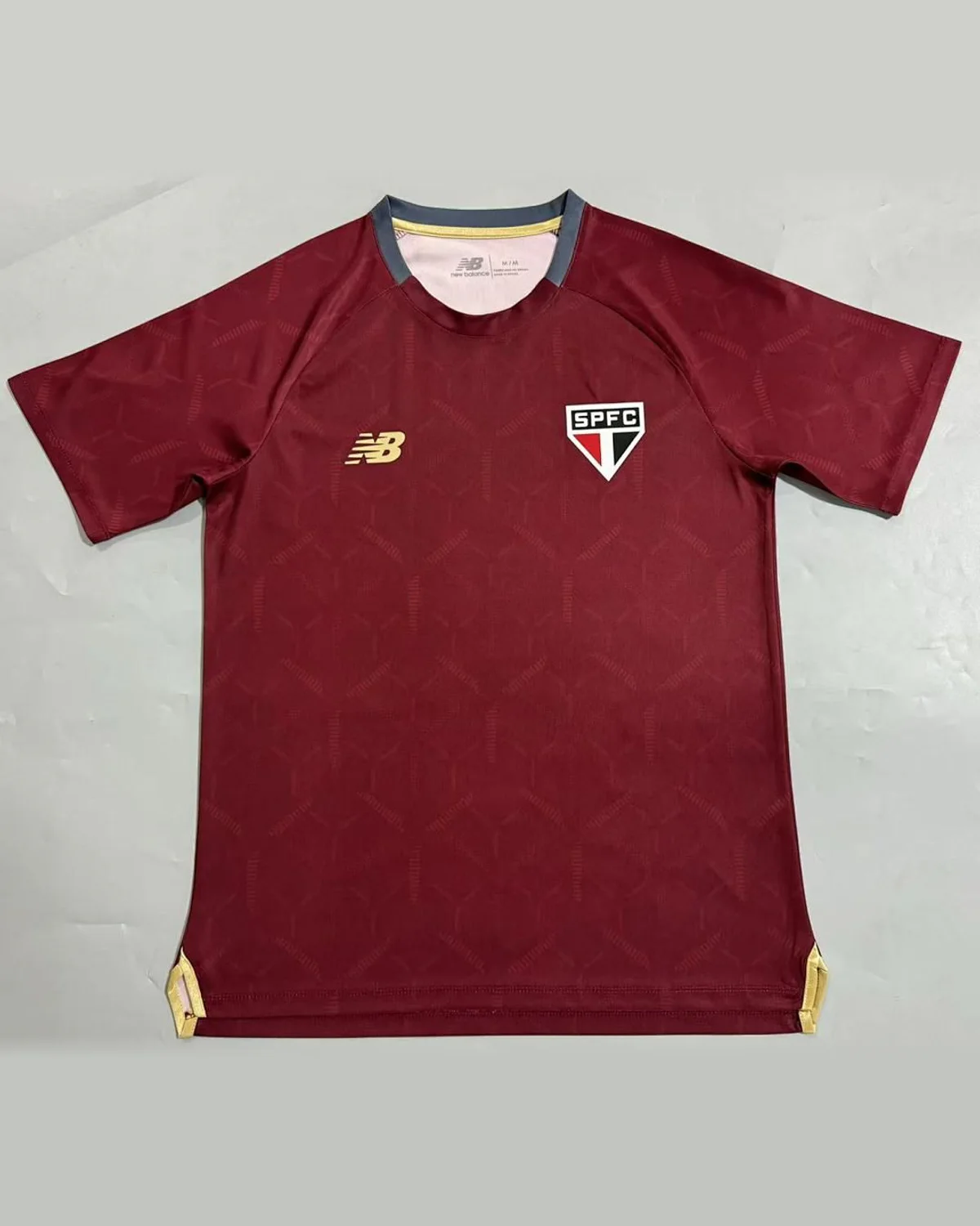 São Paulo 2025/26 São Paulo Training Maroon football jersey