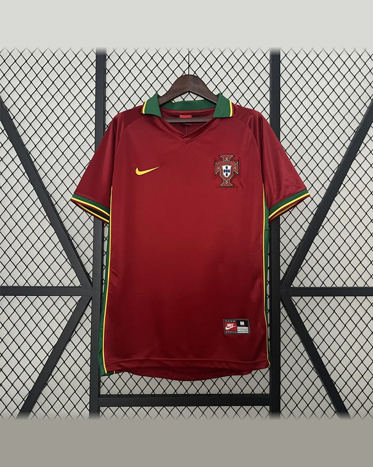 Portugal Retro 97/98 Portugal Home football jersey