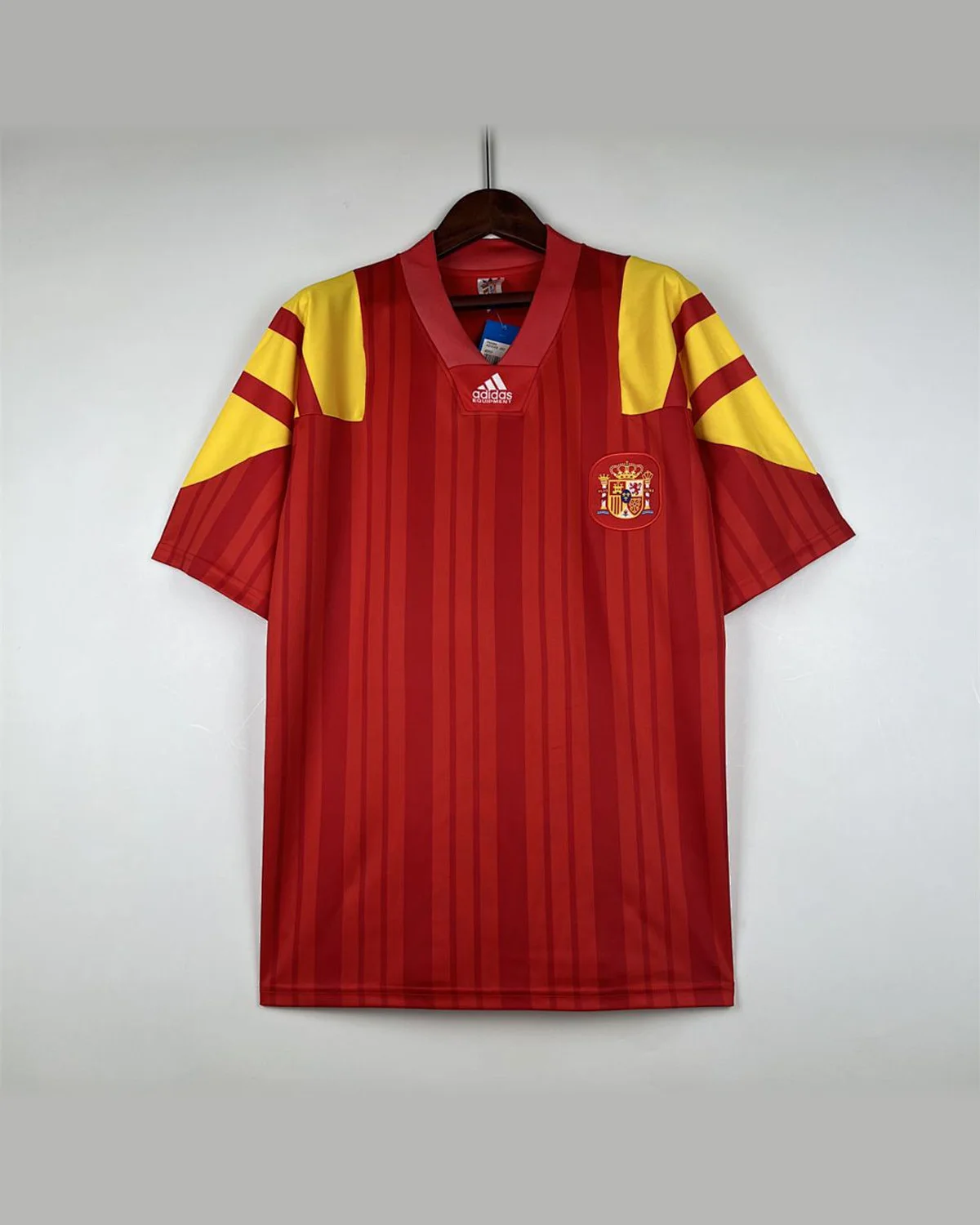 Spain Retro 92/94 Spain Home football jersey