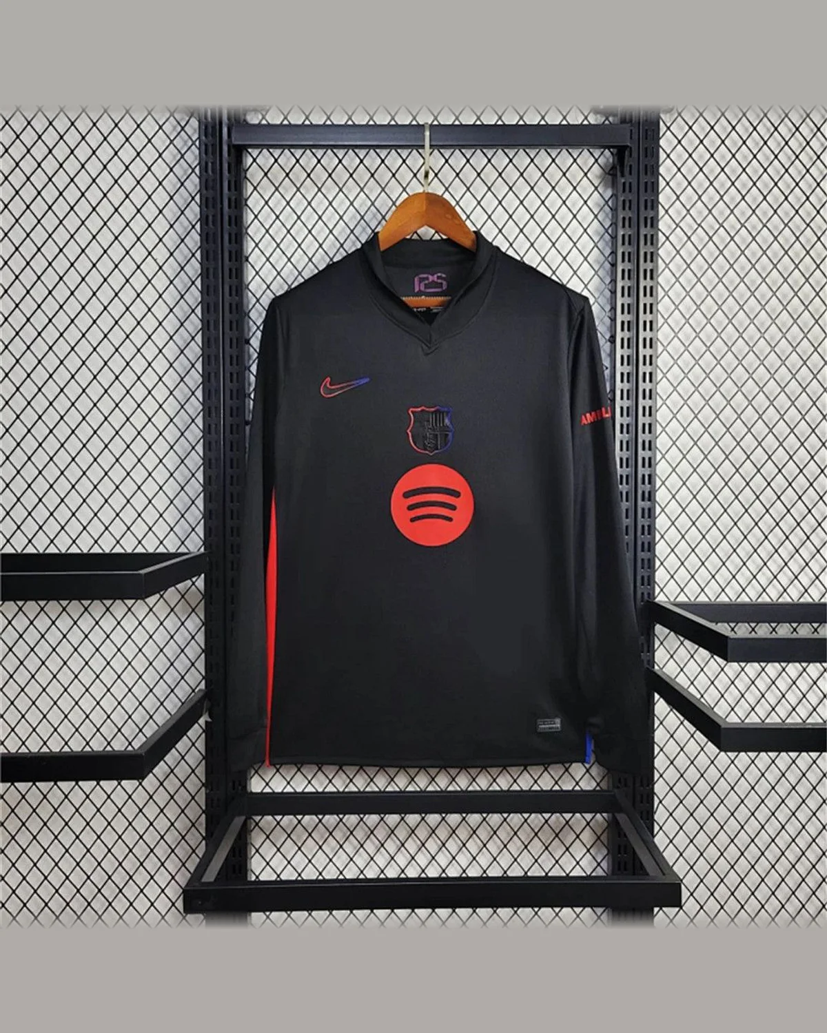 FC Barcelona 2024/25 Barcelona Away Long Sleeve football jersey