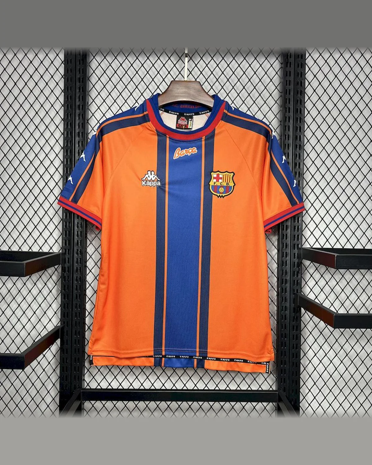 FC Barcelona Retro 1997 Barcelona Away Jersey football jersey