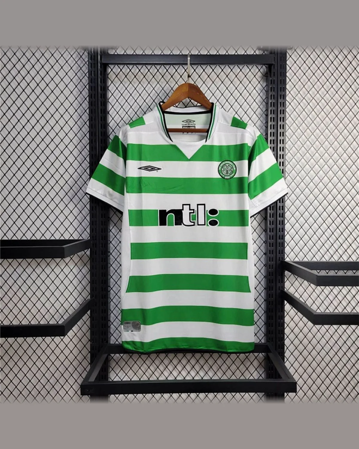 Celtic Retro 2001/03 Celtic Home Jersey football jersey