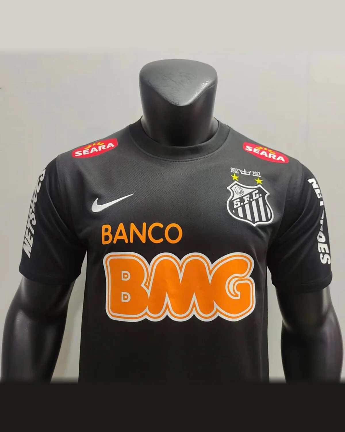 Santos 2012/13 Santos Away Jersey - Player Version football jersey