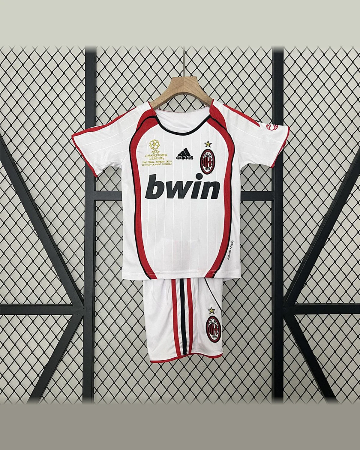 AC Milan Kids AC Milan 06/07 Champions League Away football jersey