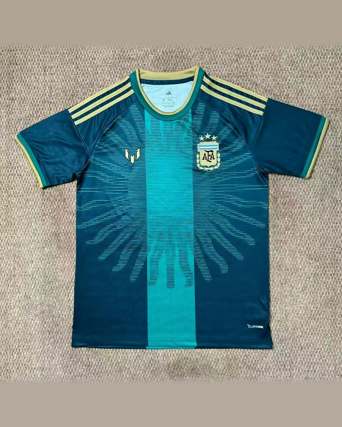 Argentina Argentina Commemorative Edition Green football jersey