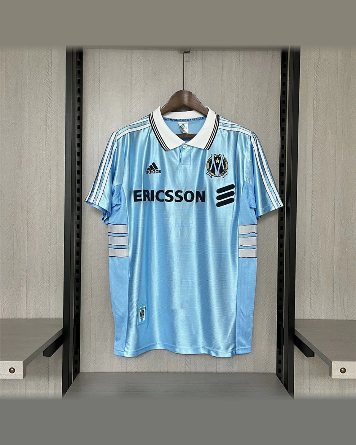 Olympique Marseille Retro 1998/99 Marseille away football jersey