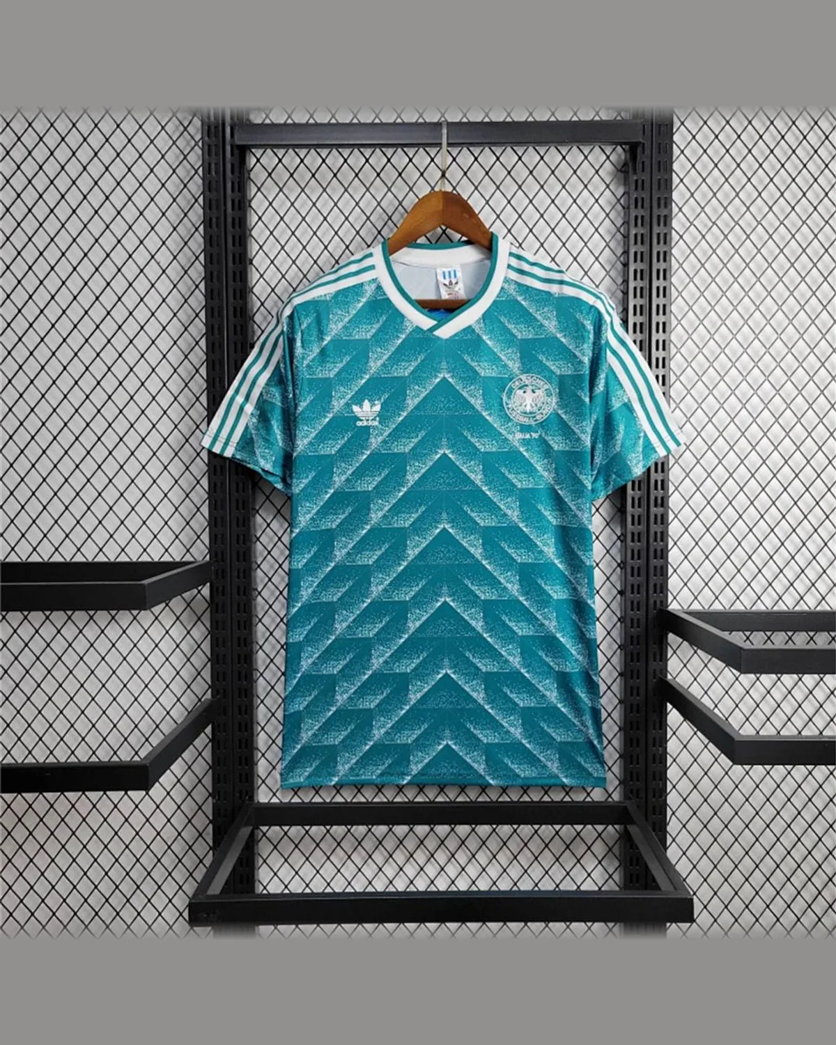 Germany Retro 1990 Germany Away football jersey