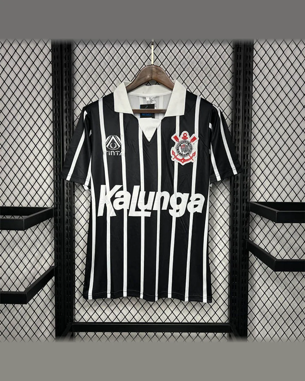 Corinthians Retro 1990 Corinthians Away Jersey football jersey