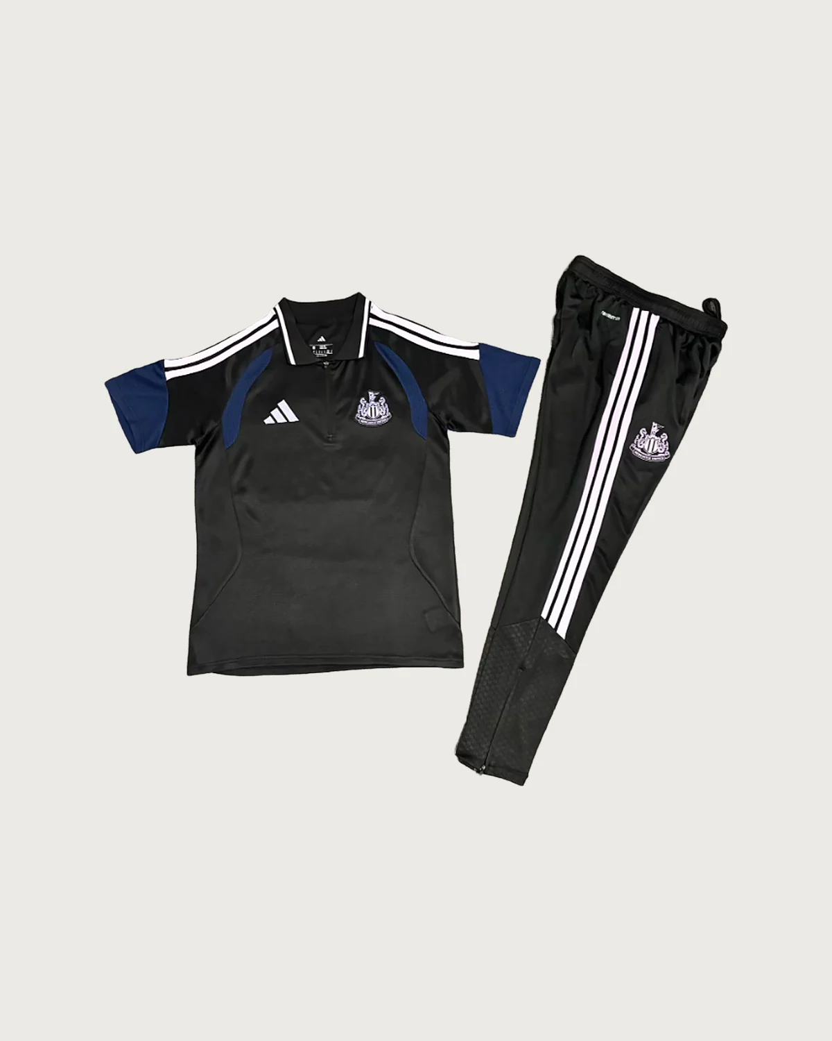 Newcastle United Newcastle United Black Polo Set with Training Pants football jersey