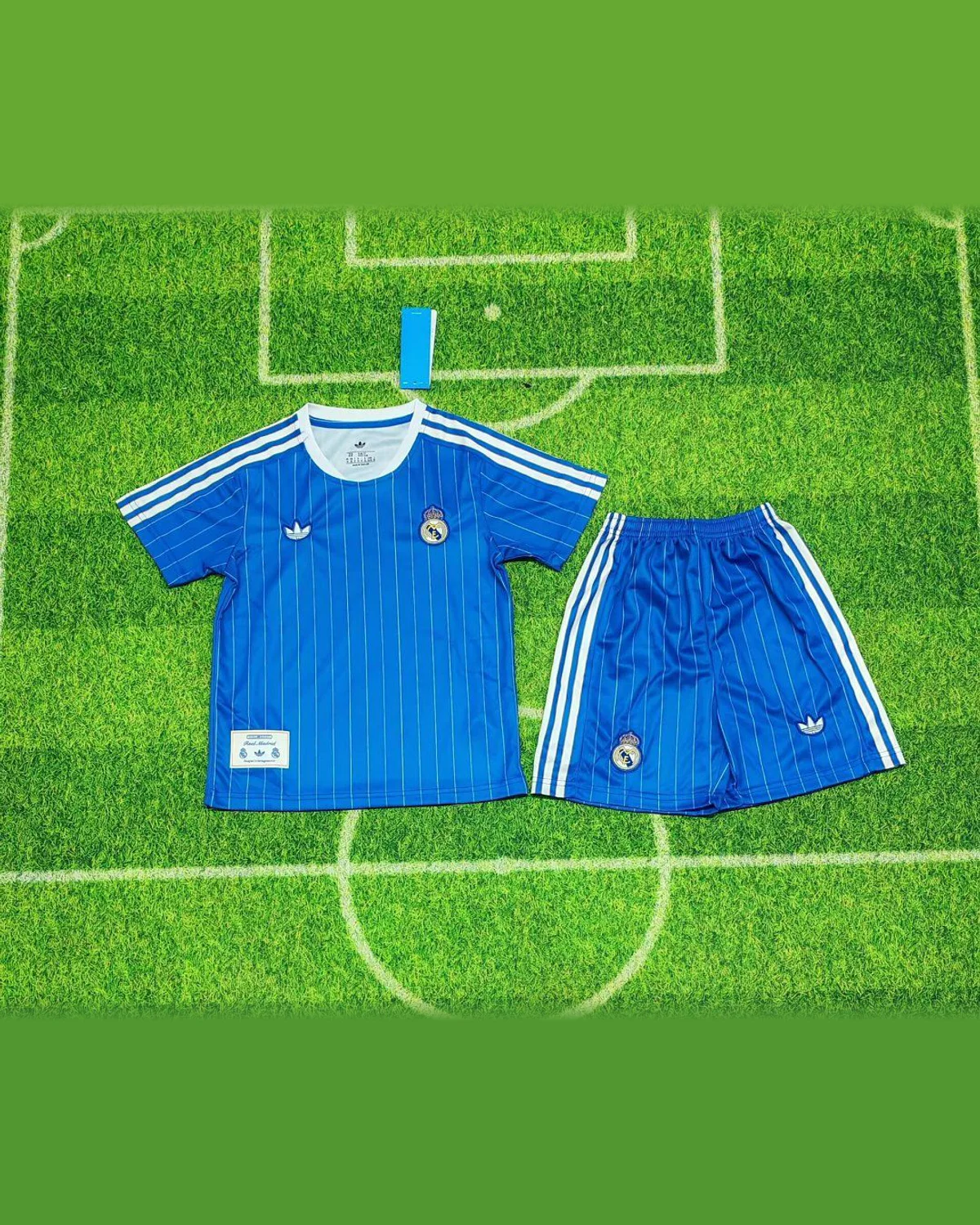 Real Madrid 2026/27 Real Madrid Special Edition Blue Children's Clothing Kids football jersey