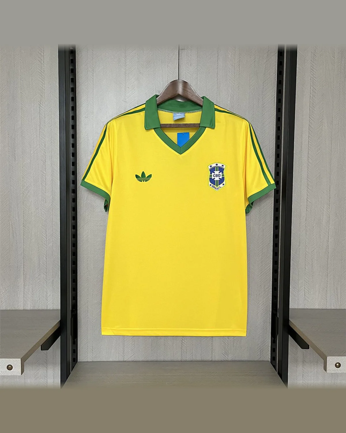 Brazil Retro 1979 Brazil Home football jersey