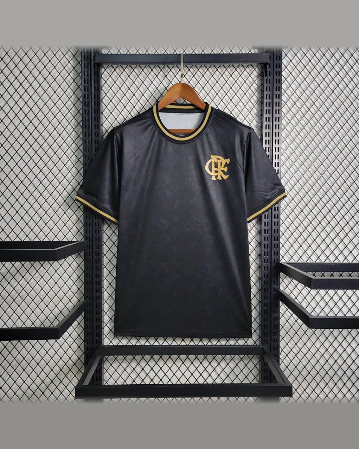 Flamengo 2023/24 Flamengo Black football jersey