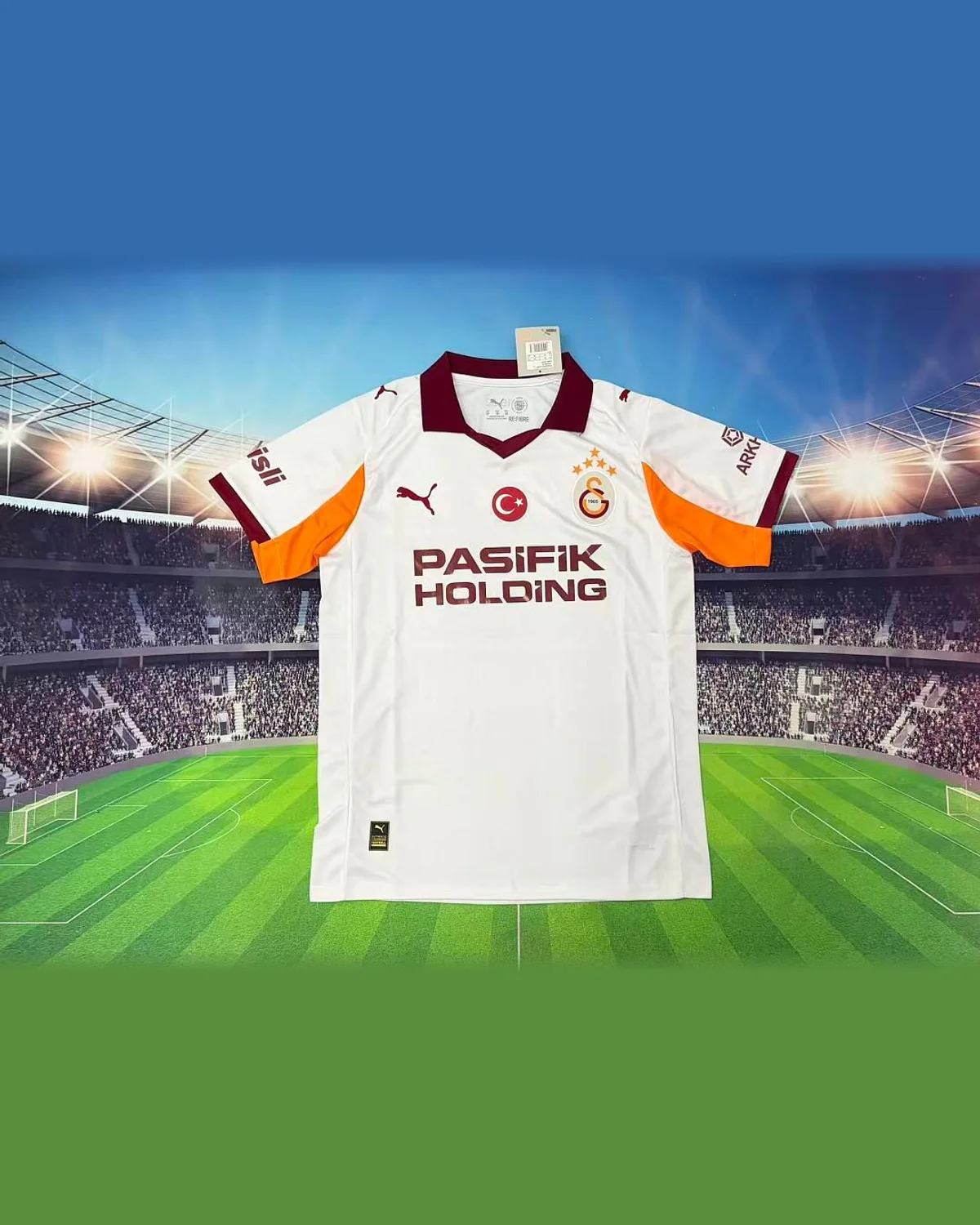 Galatasaray Galatasaray Away Pasifik Puma Jersey football jersey