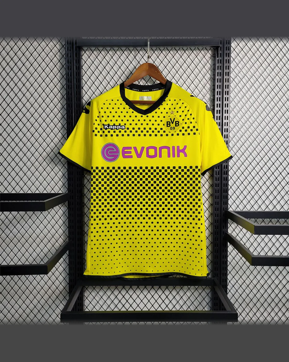 Borussia Dortmund Retro 11/12 Dortmund Home football jersey