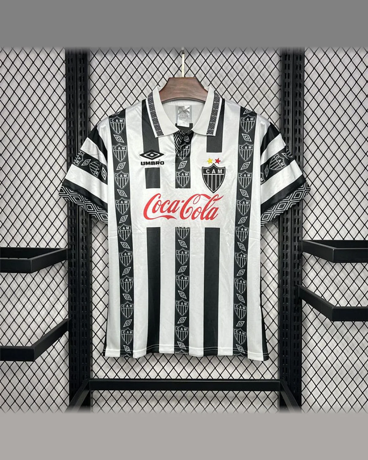 Atlético Mineiro Atletico Mineiro 1995 Home Retro Jersey football jersey