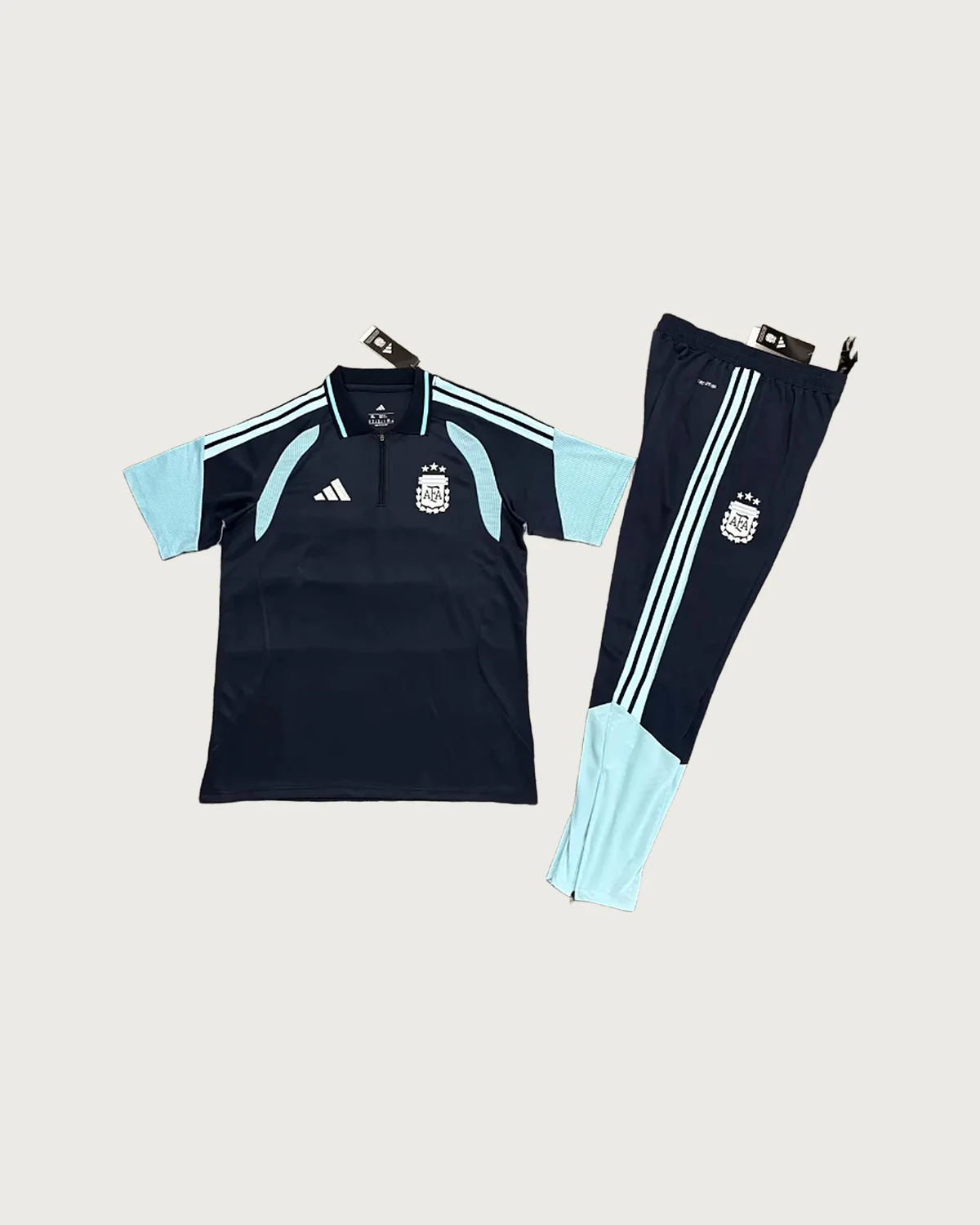 Argentina Argentina Navy Blue Polo Set with Training Pants football jersey