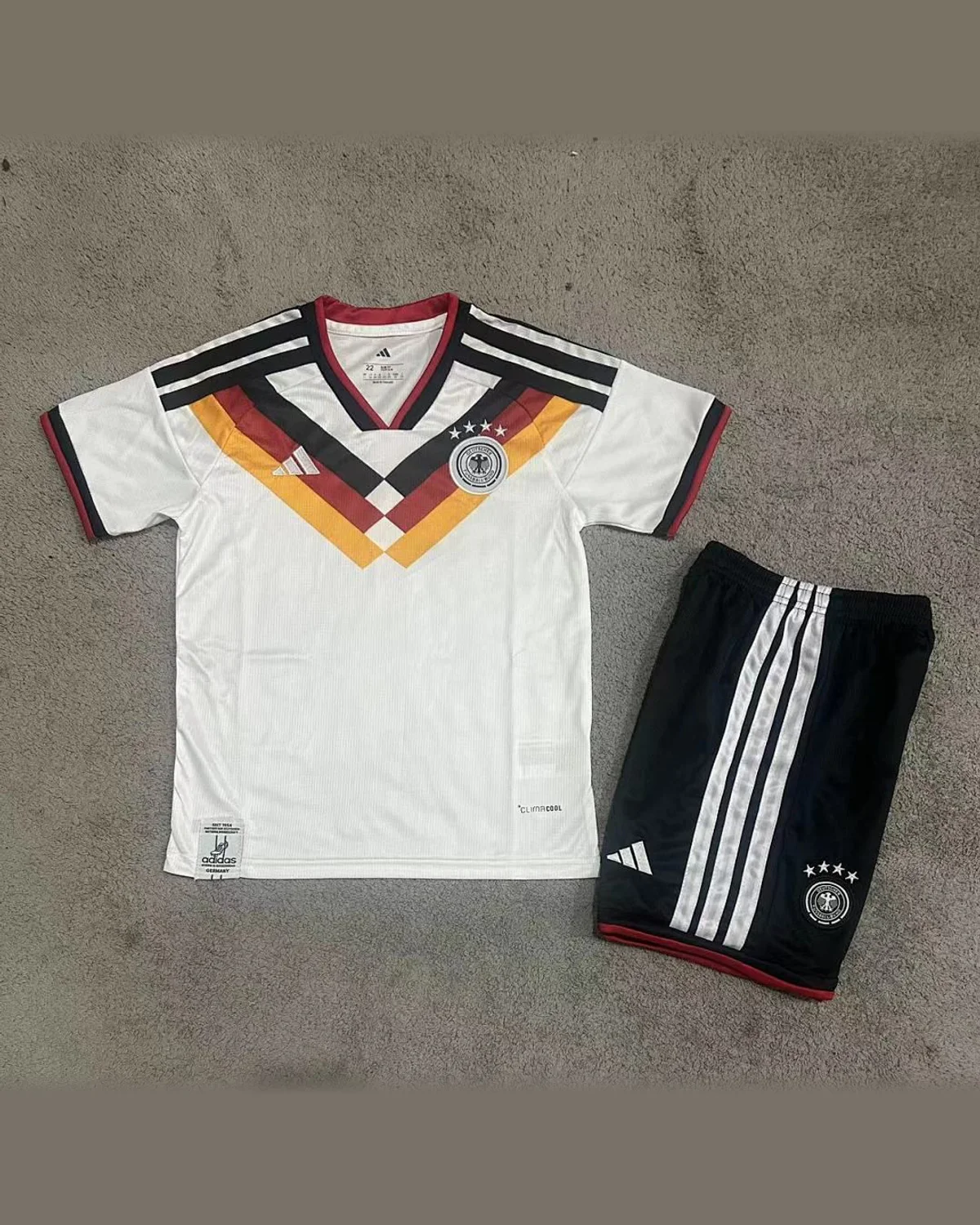 Germany 2026 Germany White Home Kit Kids football jersey