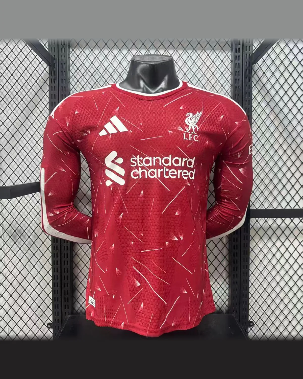 Liverpool 2026/27 Liverpool Home Long-Sleeve Jersey - Player Version football jersey