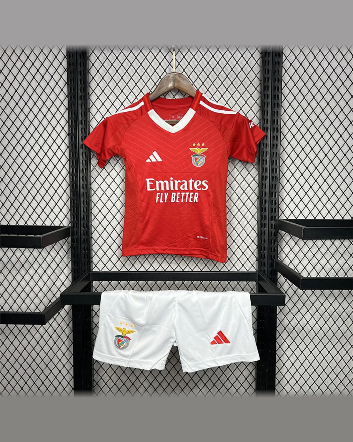 Benfica Benfica 2024/25 Home Kids Kit football jersey