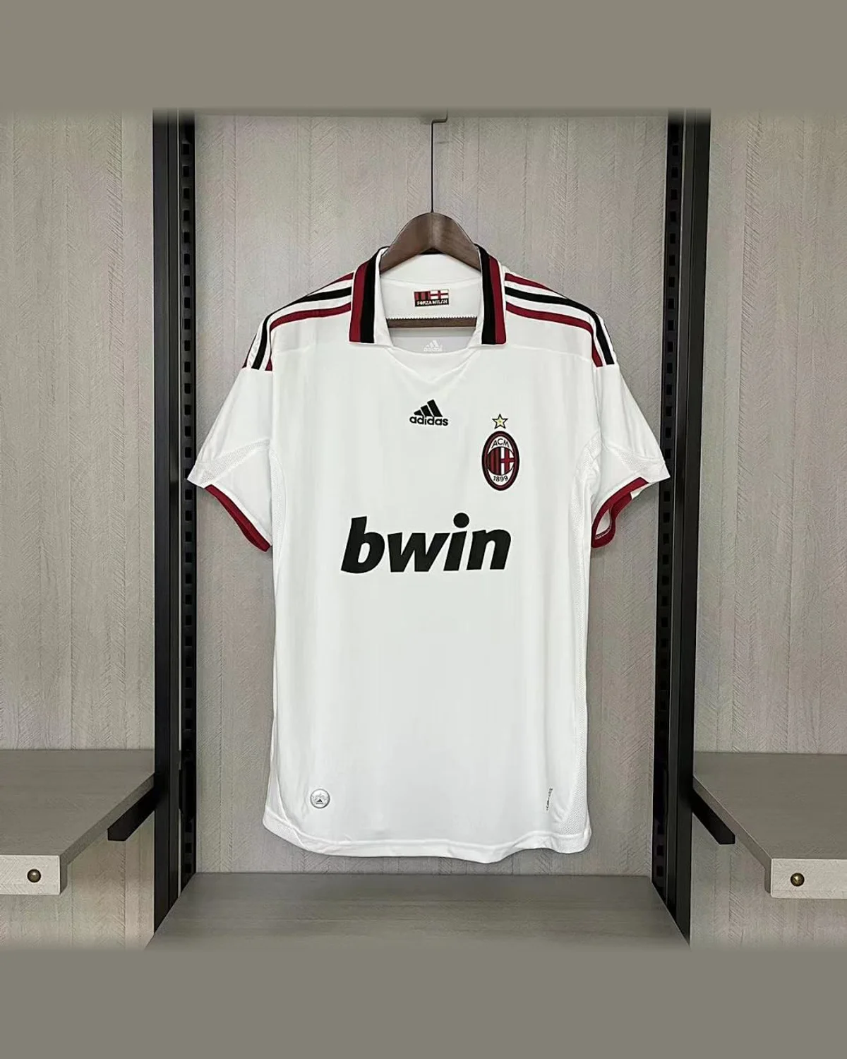 AC Milan Retro 09/10 AC Milan Away football jersey