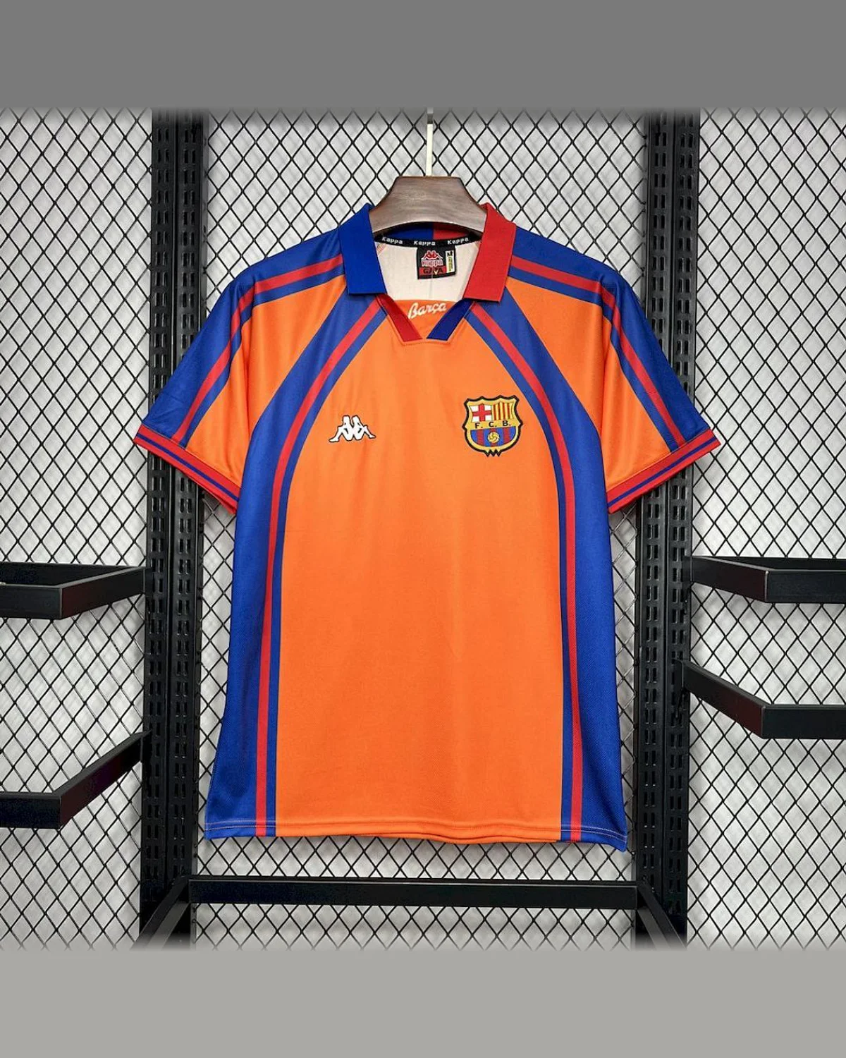 FC Barcelona Retro 1998 Barcelona Away Jersey football jersey
