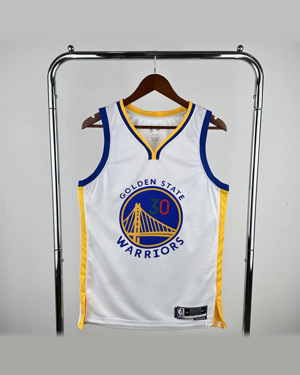 Mexico Golden State Warriors V-Neck Mexico Edition White Jersey CURRY#30 football jersey