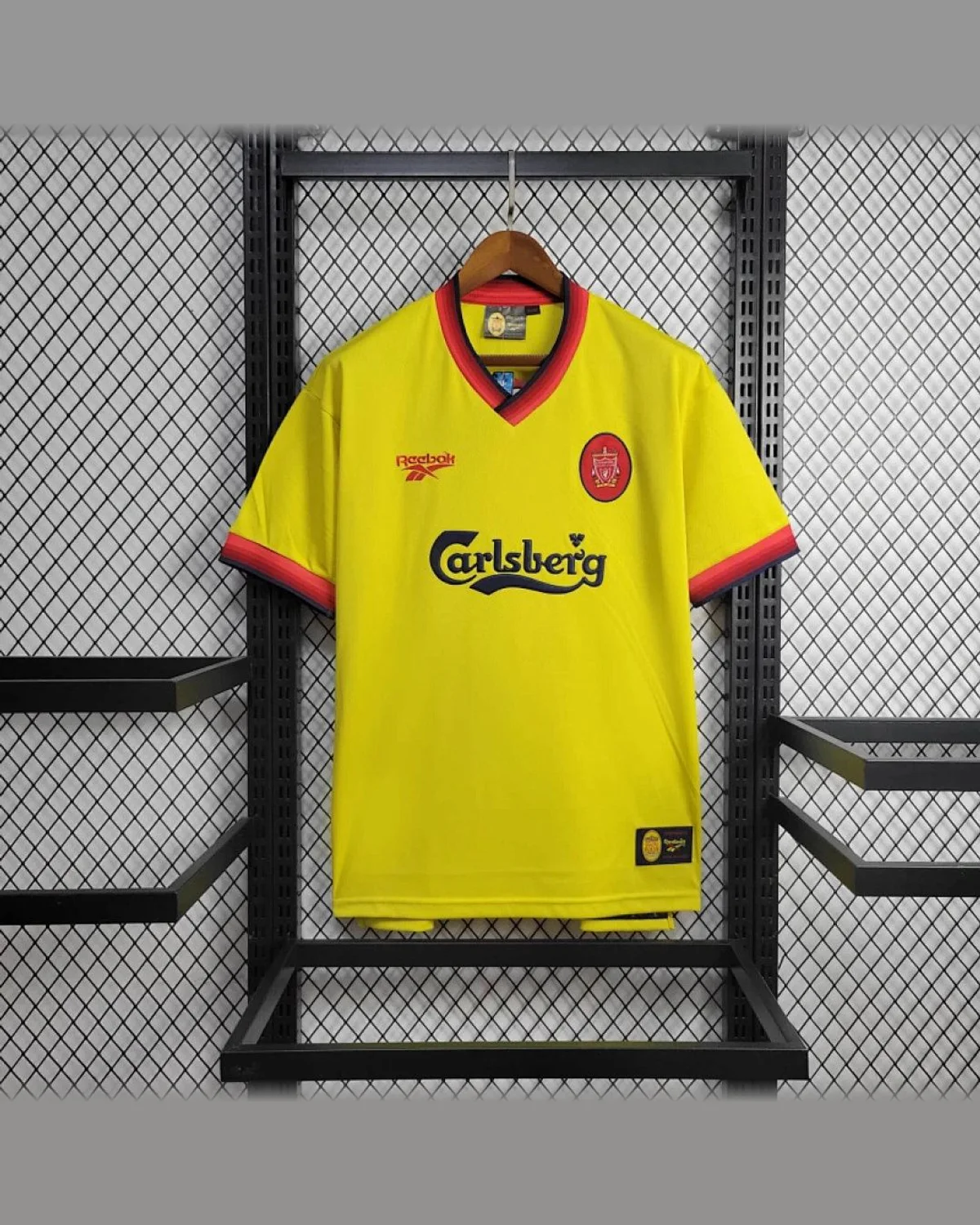 Liverpool Liverpool Retro 1998 LFC Away football jersey