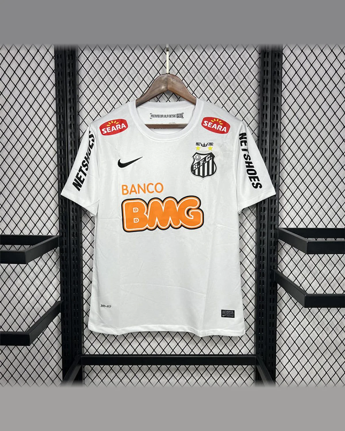 Santos Santos 2011/12 Centennial Home Retro Jersey football jersey