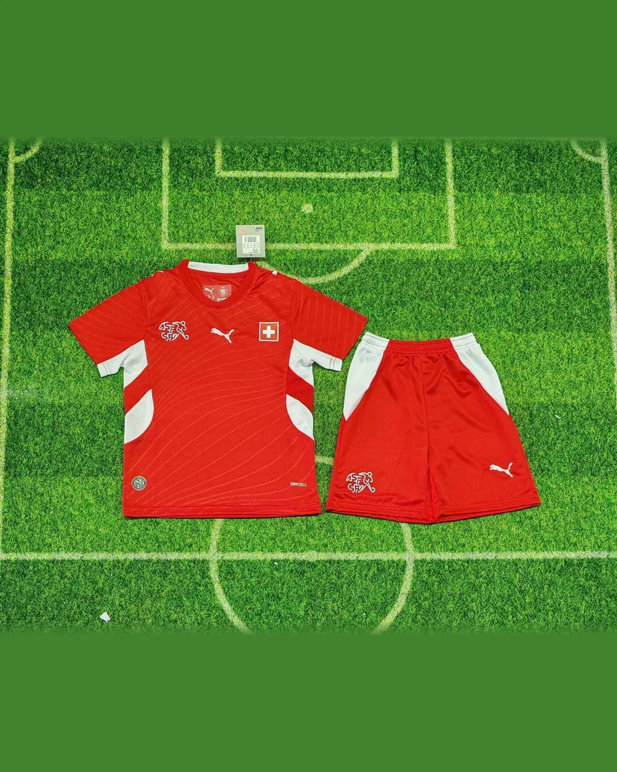 Switzerland Swiss Home Children's Clothing football jersey