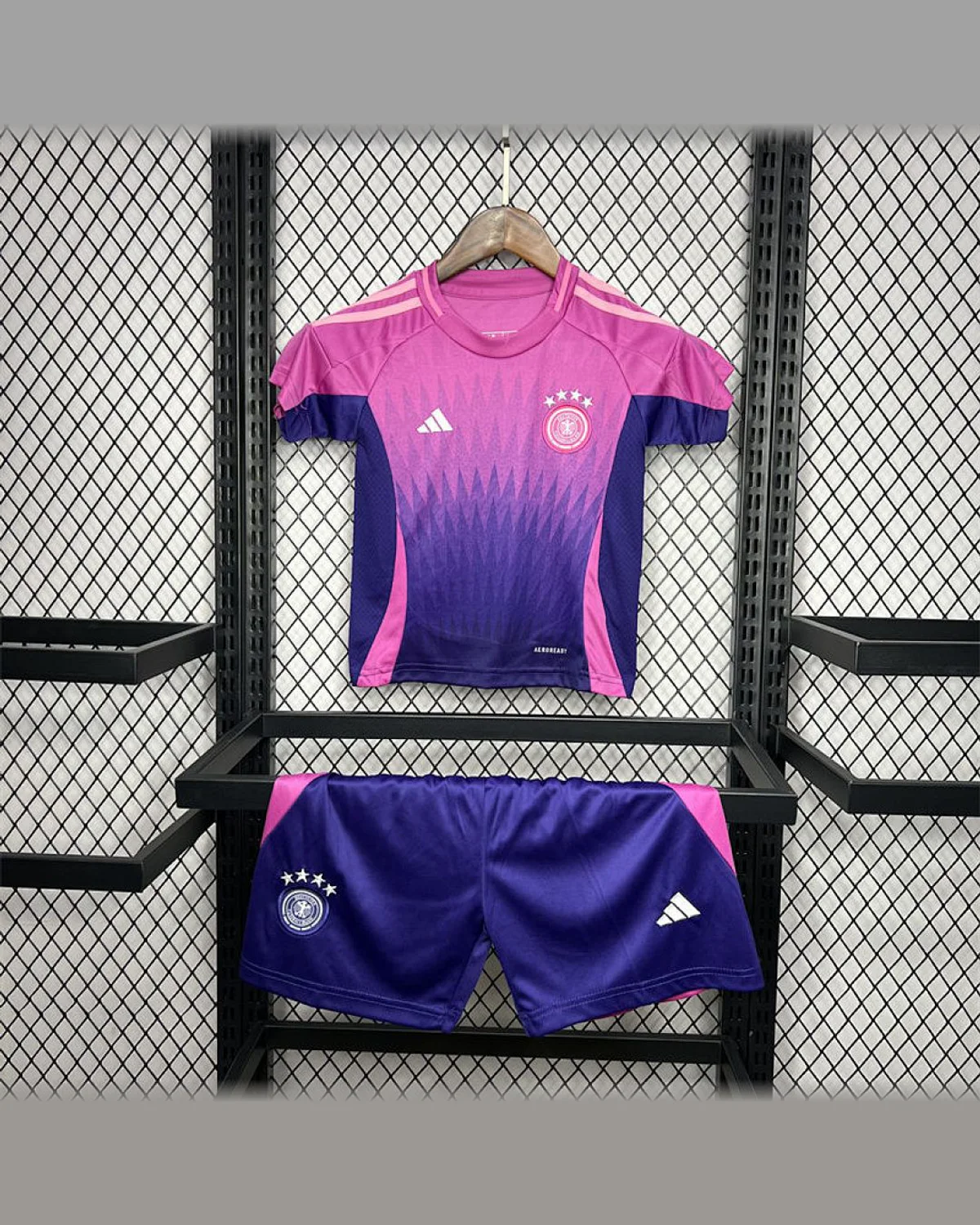 Germany Germany 2024/25 Euro Away Kids Kit football jersey