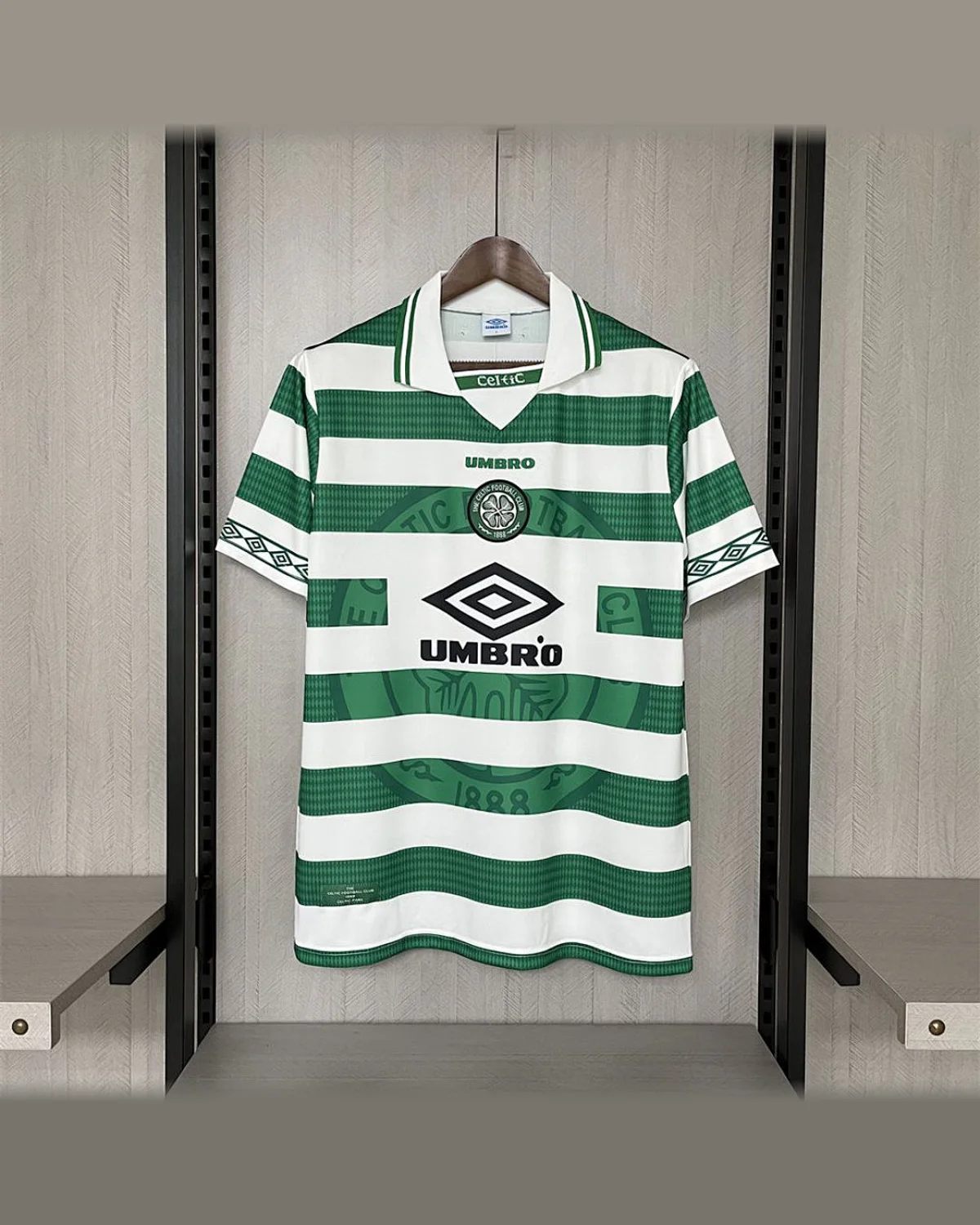 Celtic Retro 1998/99 Celtic home football jersey