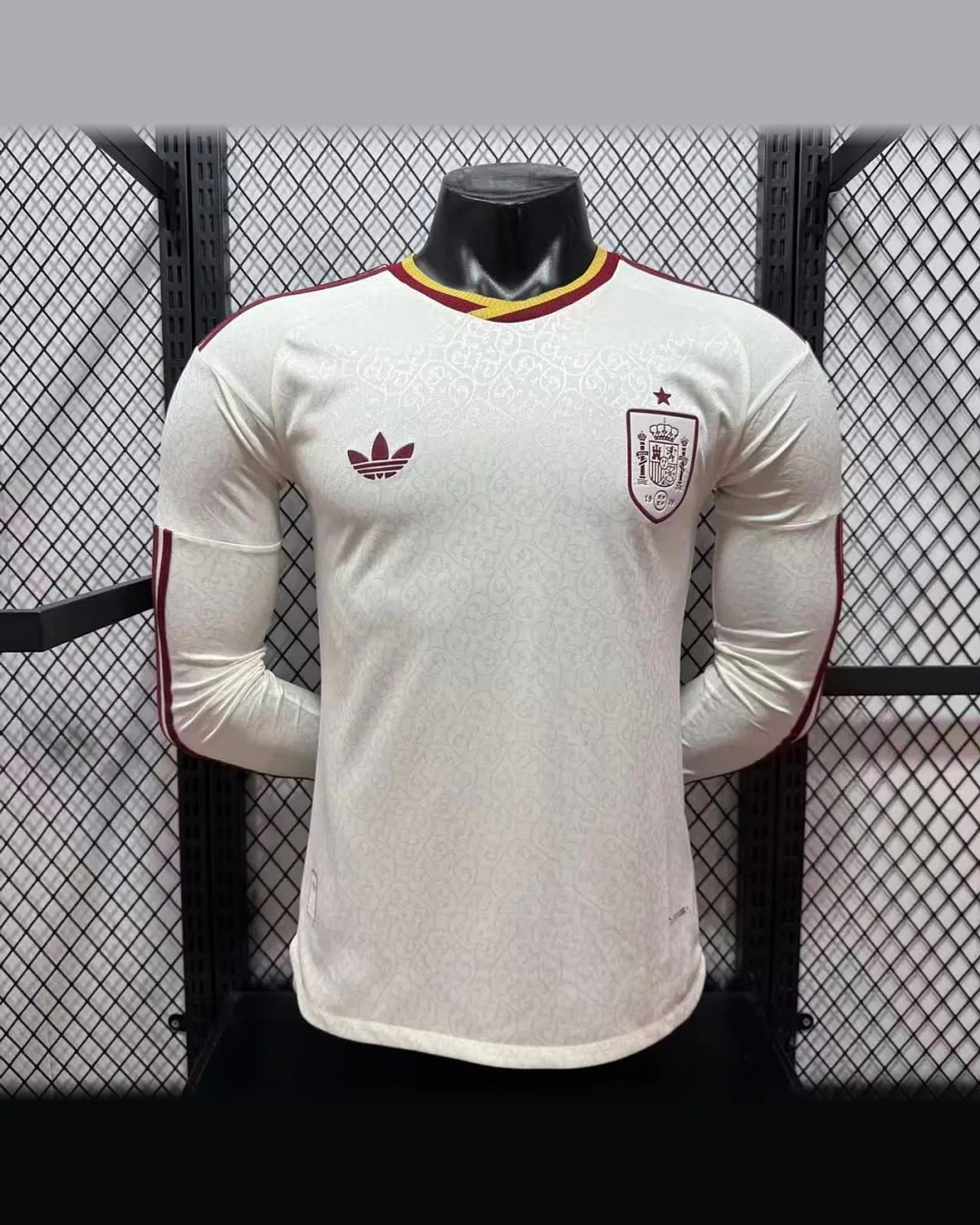 Spain 2026 Spain Long Sleeve - Player Version football jersey