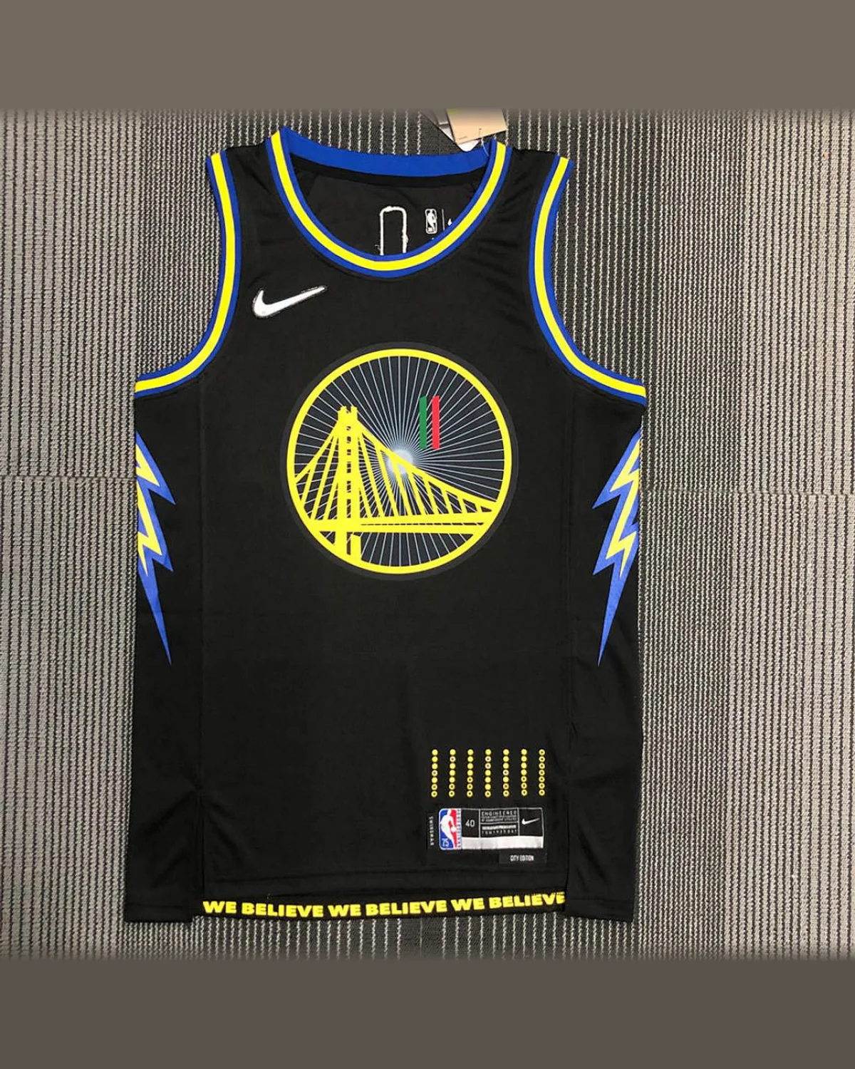 Mexico Golden State Warriors V-Neck Mexico Edition 75th Anniversary Black Jersey THOMPSON#11 football jersey