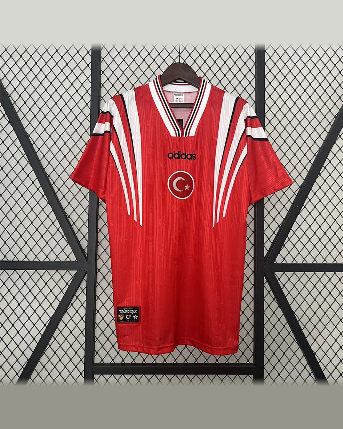 Türkiye Retro Türkiye 1996 Home football jersey