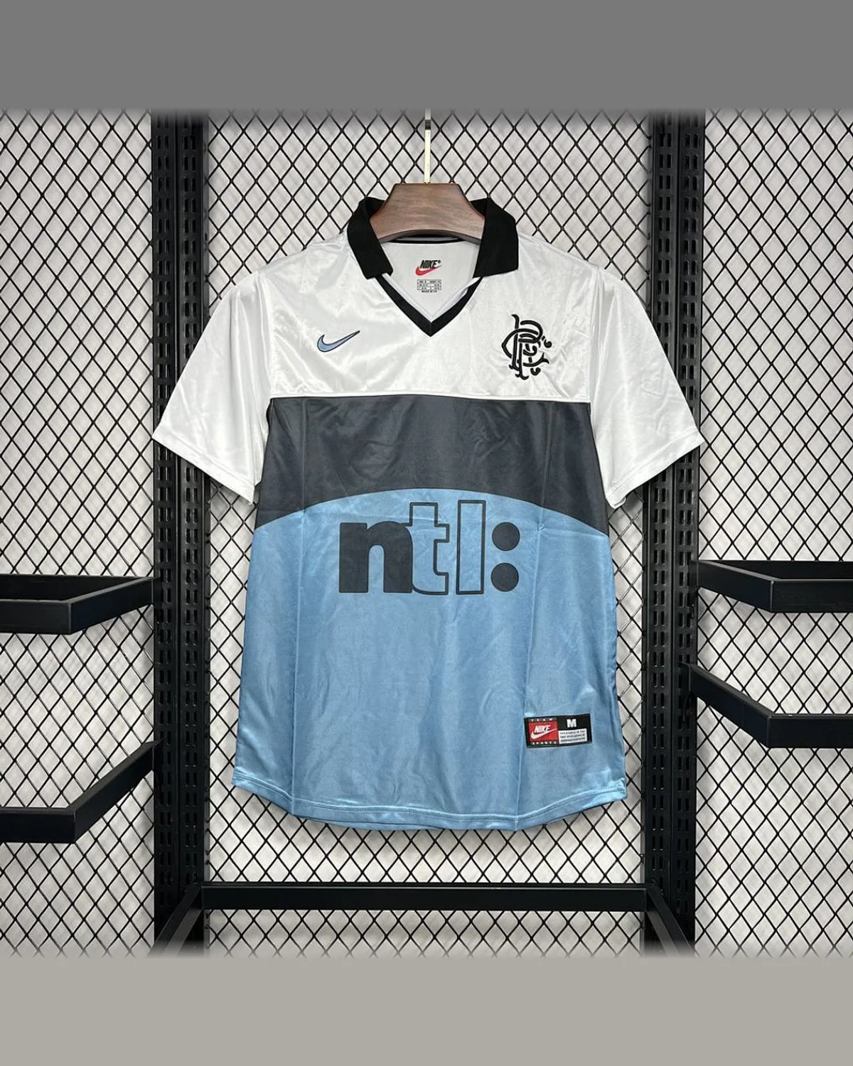 Rangers Retro 1999/00 Rangers Away Jersey football jersey