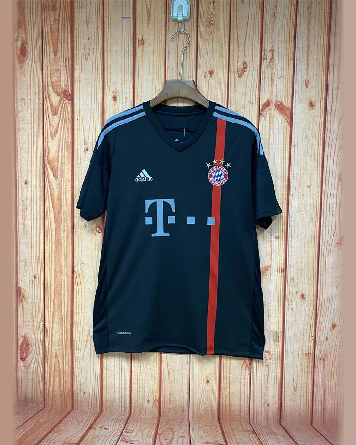 Bayern Munich Retro 14/15 Bayern Munich Black football jersey