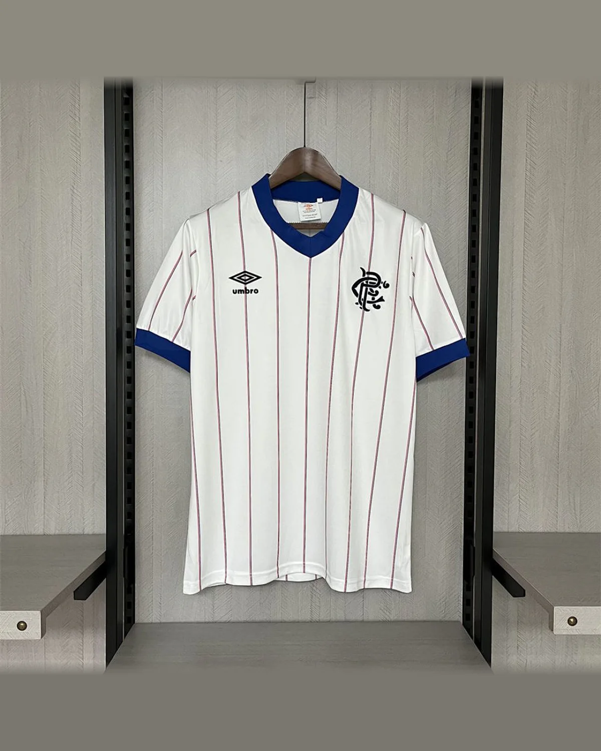 Rangers Retro 82/83 Rangers Away football jersey
