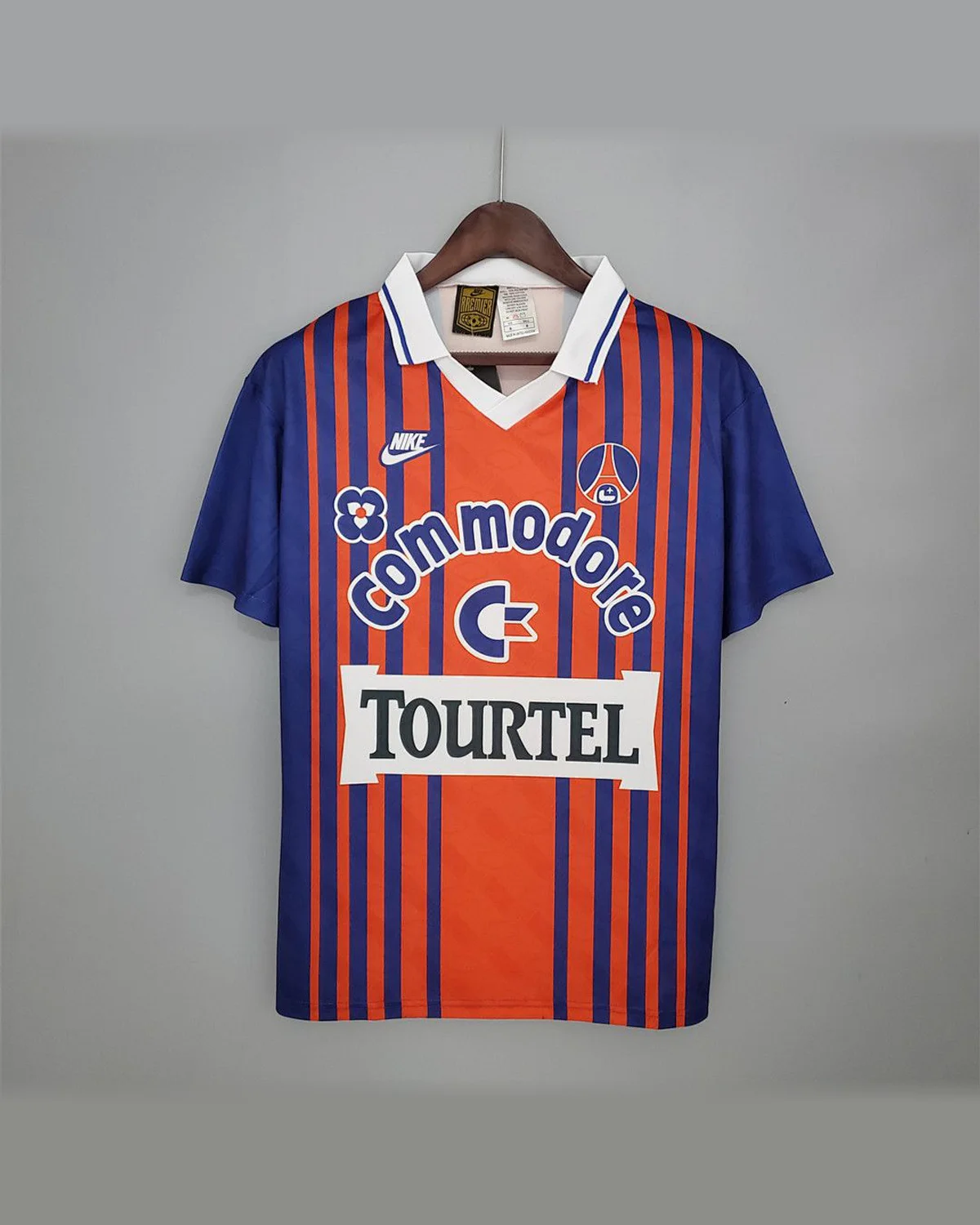 Paris Saint-Germain Paris Saint-Germain Retro PSG 92/93 Home football jersey