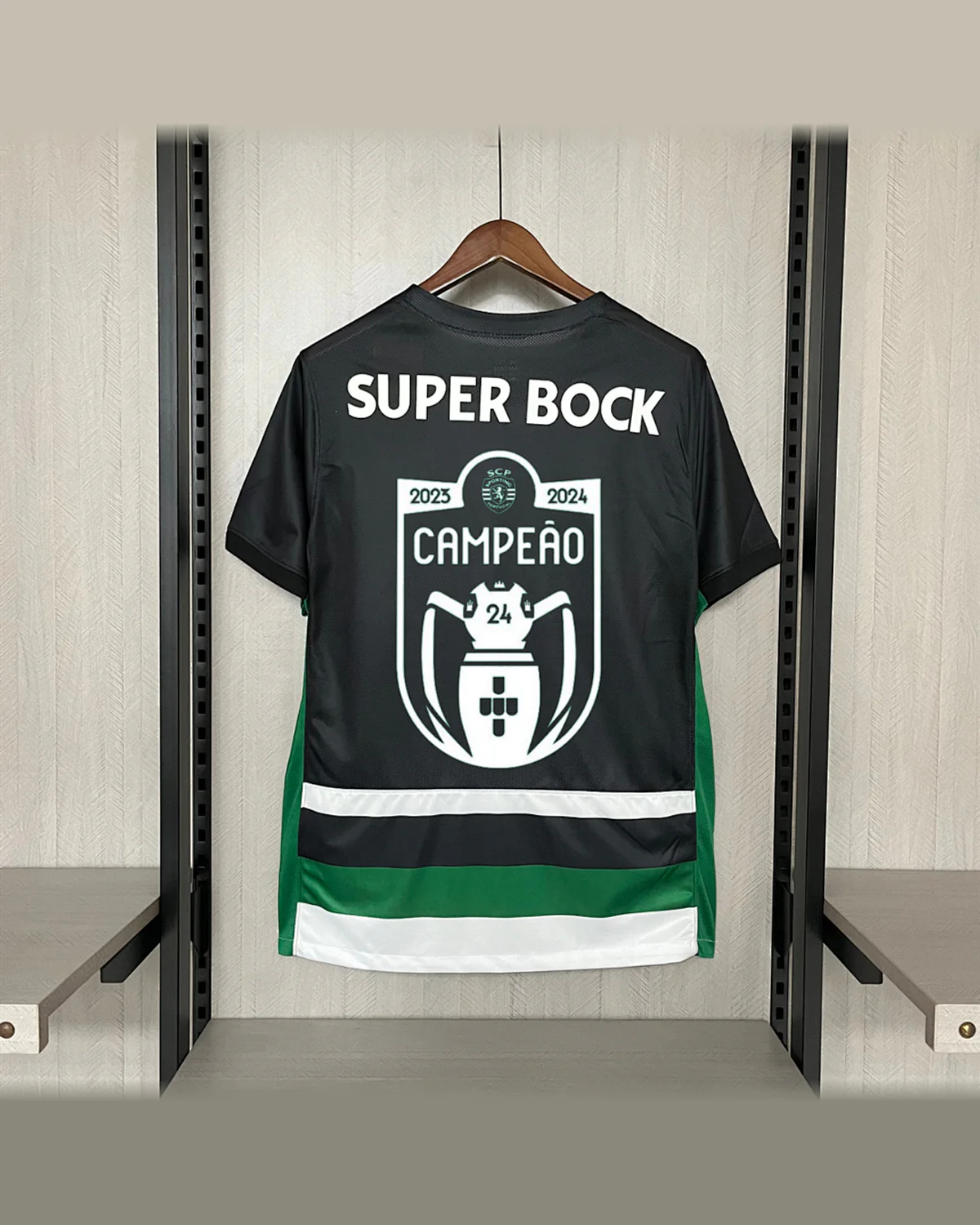 Sporting CP 2024/25 Sporting Lisbon Home Jersey Campees football jersey