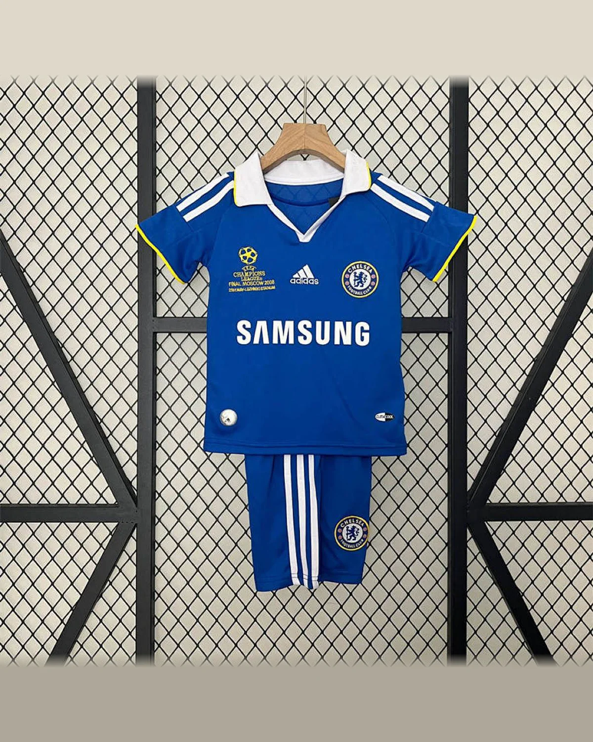 Chelsea Retro 08/09 Kids Chelsea Champions League Home football jersey